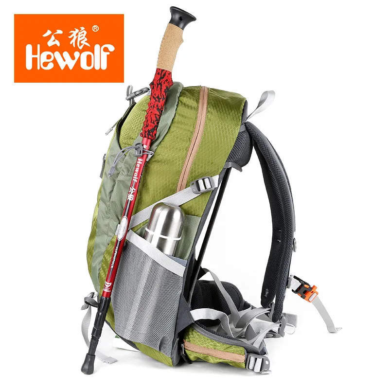 Hewolf 38L на открытом воздухе кемпинг водонепроницаемый рюкзак из нейлона большой