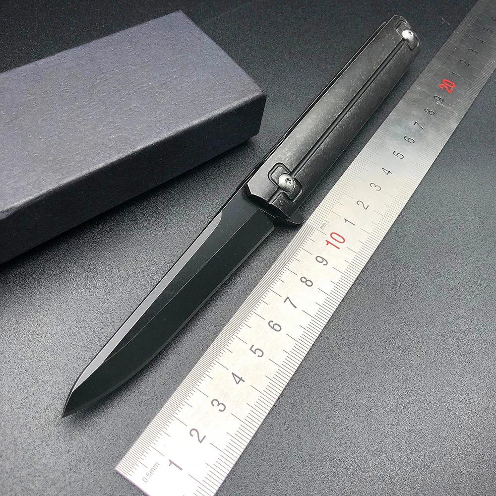 Складной нож ZZSQ Qwaiken QSE 13lt клинок из стали 9Cr18Mov уличный карманный тактический