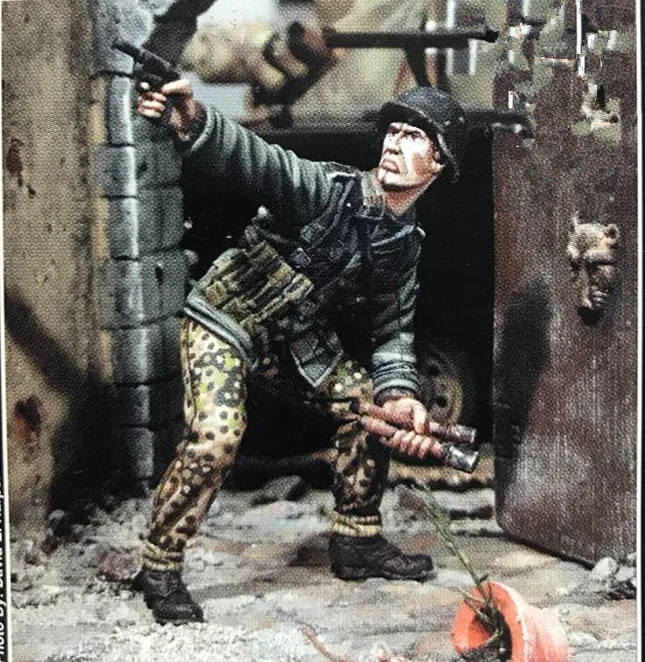 1/35 модельная фигурка из смолы в комплекте неразрисованная/656|Наборы для сборки