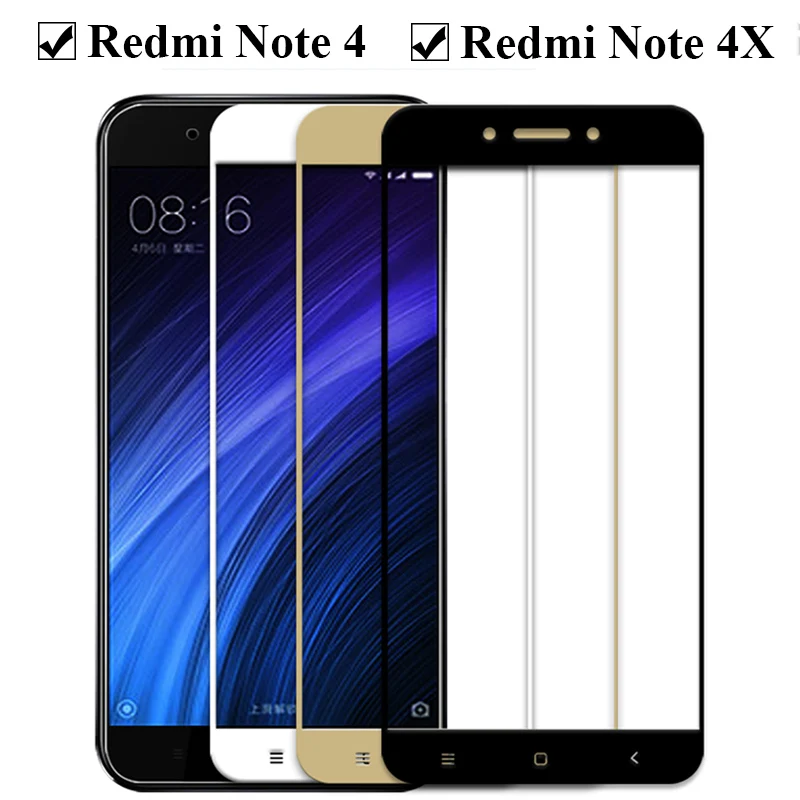 Защитное стекло для Xiaomi redmi note 4 4x ksiomo armor tempered x4 x защита экрана note4x red mi my xiomi