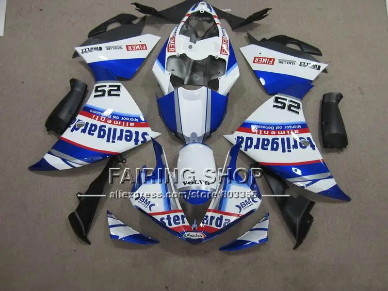 FIMER детали кузова мотоцикла для YAMAHA Обтекатели YZFR1 2009 2010 2011 инъекция 09 10 11 12 R1 обтекатели YZF1000 + 7 подарков|parts