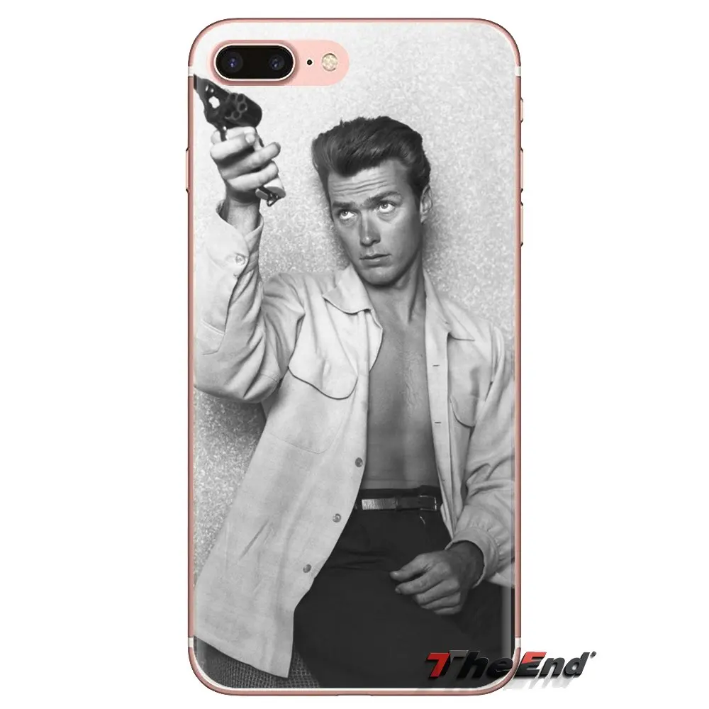 Clint Eastwood actor TPU Прозрачный чехол для Xiaomi Mi3 Samsung A10 A30 A40 A50 A60 A70 Galaxy S2 Note 2 Grand Core Prime |