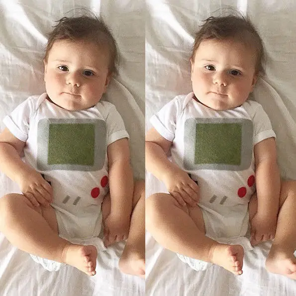 2017 простой белый детский комбинезон для маленьких мальчиков и девочек одежда |