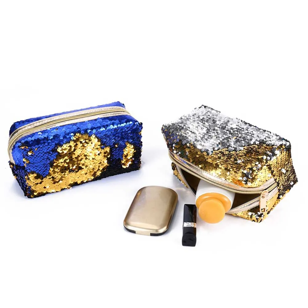 Новинка 2018 Модный женский блестящий чехол для макияжа с блестками органайзер