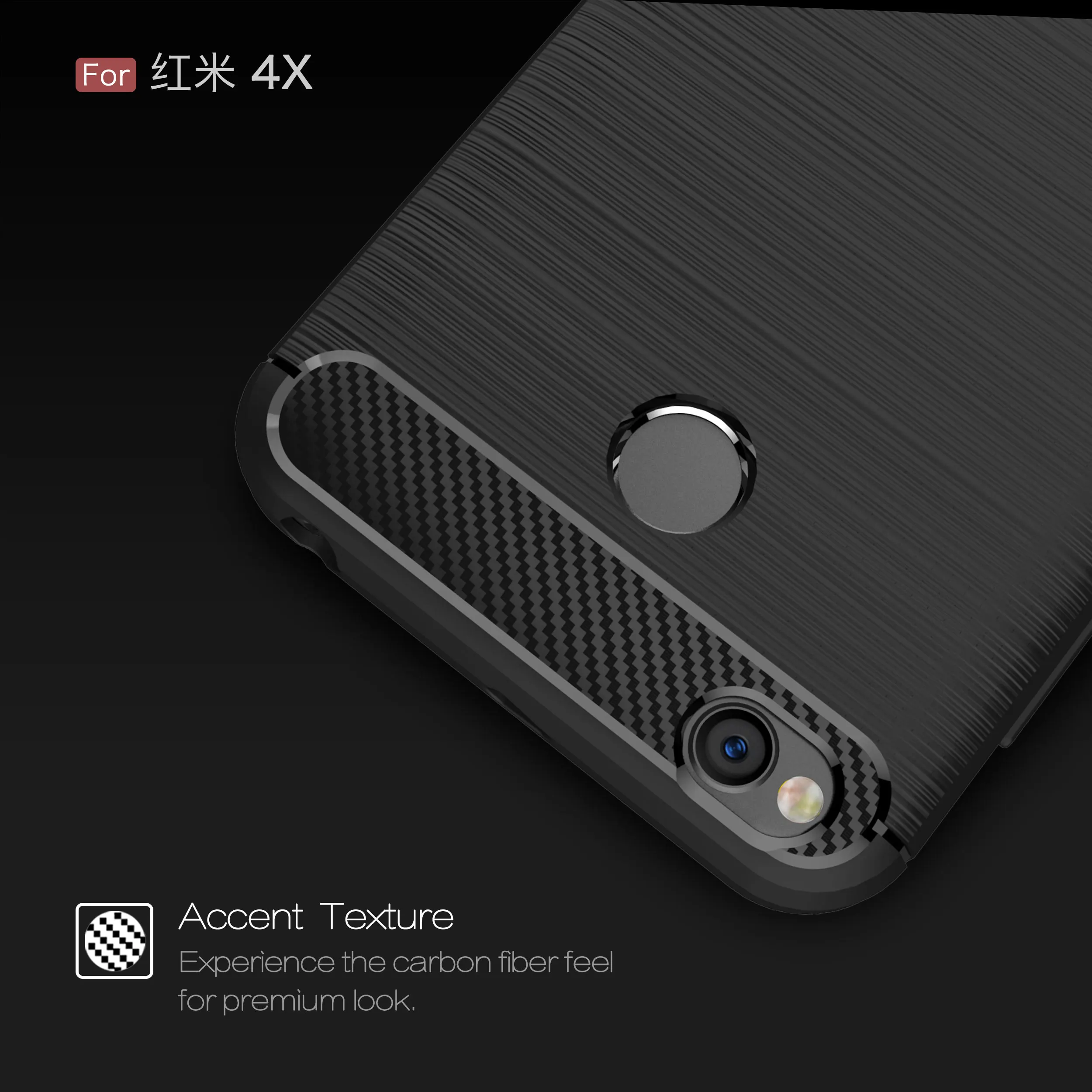 Xiaomi Redmi 4X 4 X бампер Броня чехол Xiomi углеродное волокно матовый для телефона Xaomi MAG138