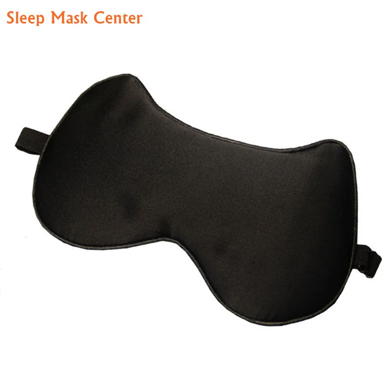 100% чистый шелк маска для сна кошачий стиль супер гладкая шелковая глаз повязка на