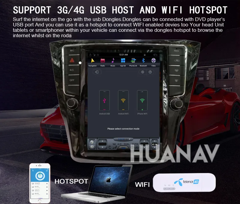 Tesla стиль автомобиля нет dvd-плеер gps-навигация, радио, стерео для Фольксваген Пассат мультимедиа ISP