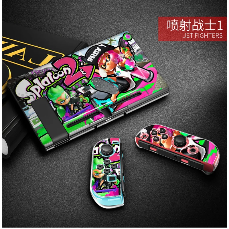 Анти-отпечатков пальцев Nintendo Switch Жесткий Тонкий чехол Shell Poke Splatoon 2 протектор для Nintendoswitch перечисленные NS игровой консоли аксессуаров