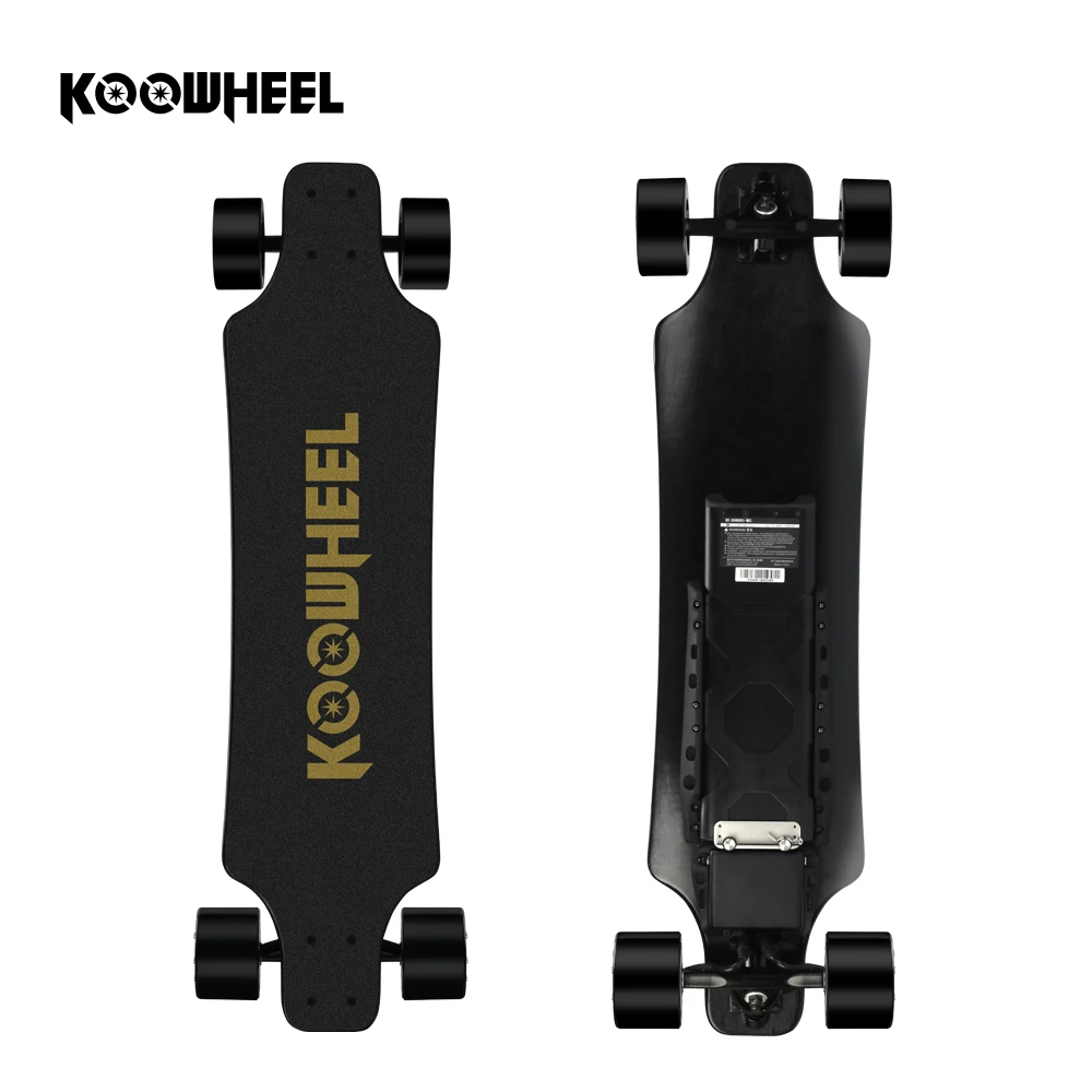 Koowheel 42 км/ч Электрический скейтборд 2nd Gen 4 колеса обновления Электрический Longboard двойной мощный мотор Скейтбординг для взрослых