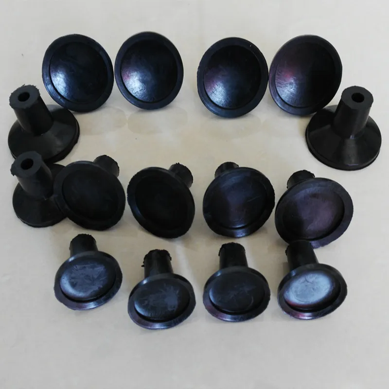 10 шт. аксессуары для шлифовальных инструментов клапанов черный резиновый клапан