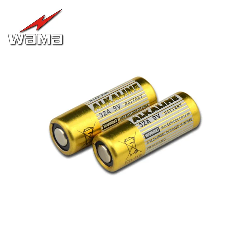 20 штук/4 шт Wama Новый 32A 9V главным образом высушите аккумуляторы L822 LR32 29A высокое