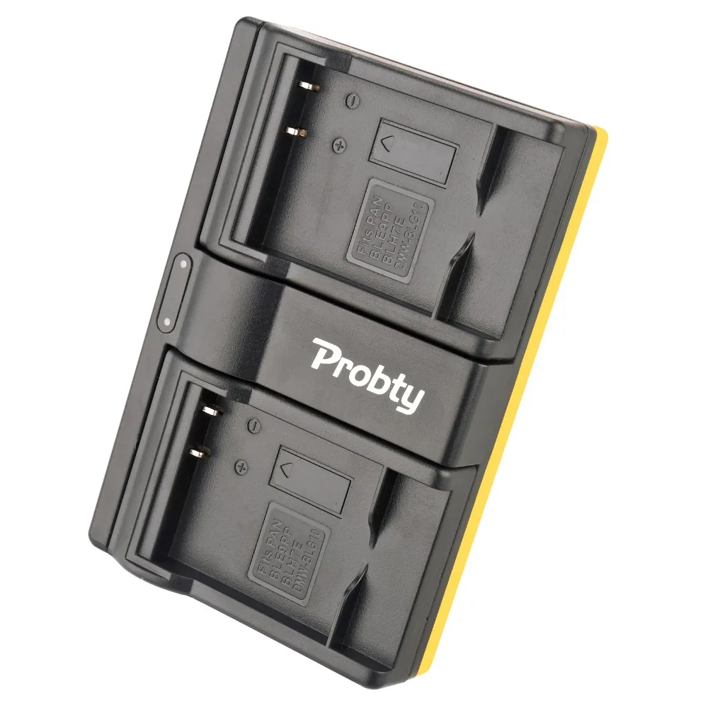 Probty DMW BLG10 ДМВ USB Dual Зарядное устройство для цифрового фотоаппарата Panasonic Lumix DMC GF6 GX7