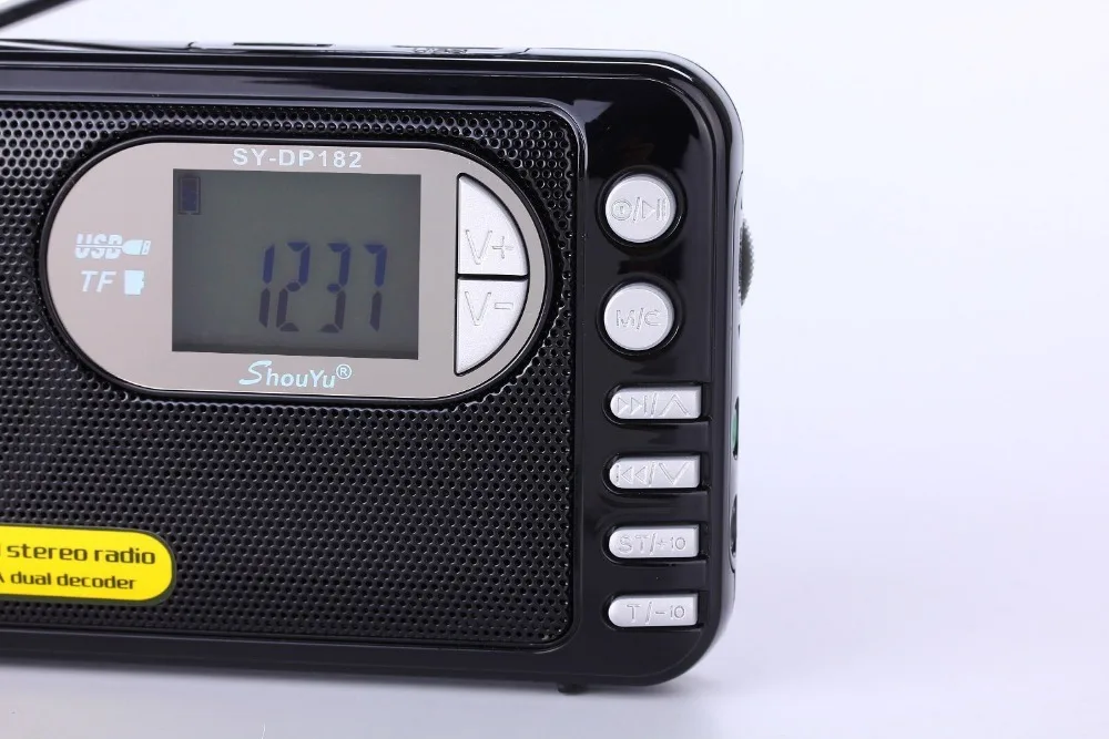 DP-182 Full Band MP3 Player DSP Radio Technology Digital Demodulating Stereo FM AM SW Portable Free Shipping | Электроника