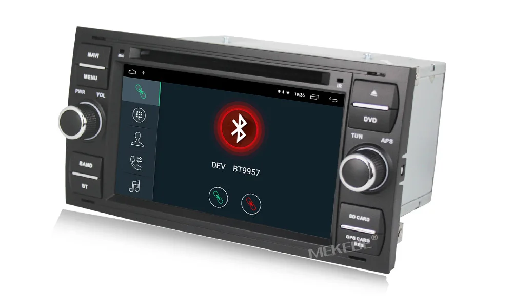 MEKEDE 1024X600 2+ 32G 2 Din Android 9,1 автомобильный dvd мультимедийный плеер gps для Ford Mondeo Focus Transit C-MAX S-MAX Fiesta Автомагнитола