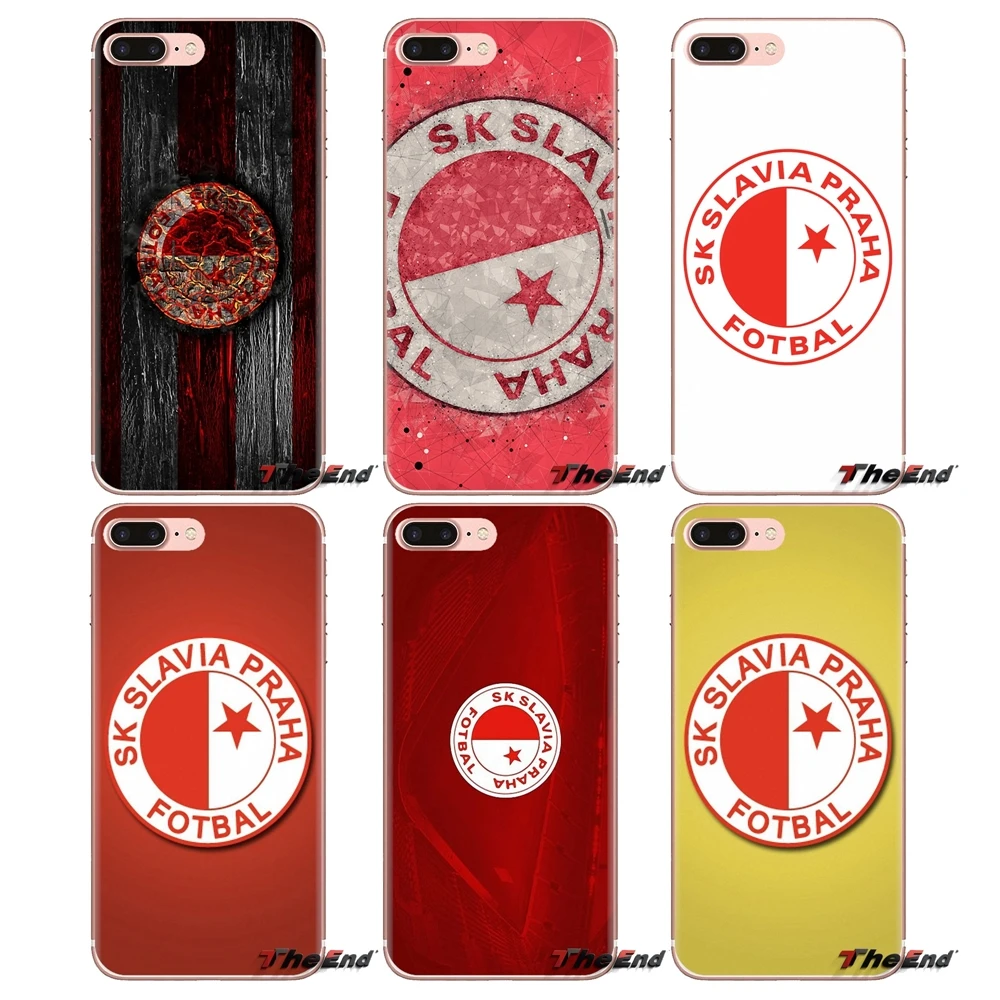 Sk Slavia Praha Sports Transparent Soft Bag Case For Huawei G7 G8 P7 P8 P9 P10 P20 P30 Lite Mini Pro P Smart Plus 2017 2018 2019 |