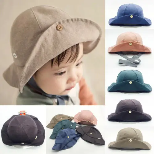 Fashion Baby's Sunhat Kids Baby Boy Girl Hat Visor Cap Breathable Summer Beach Sun 3C06 | Детская одежда и обувь