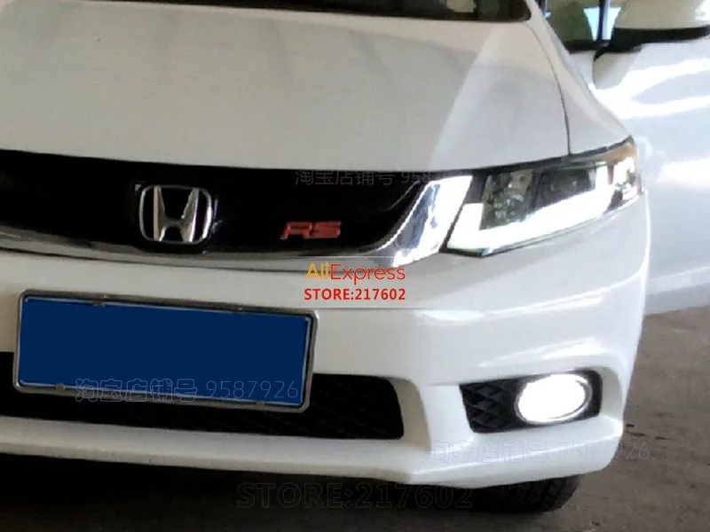Для Honda Civic фары проектора HID ближний свет с биксеноновой линзой подходит для