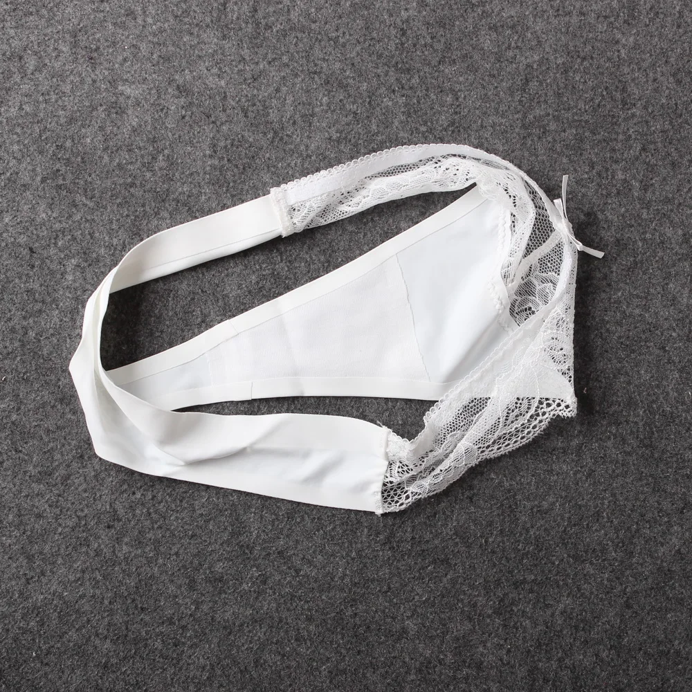 6 шт./лот Новые бесшовные + кружевные трусики женское нижнее белье сексуальные