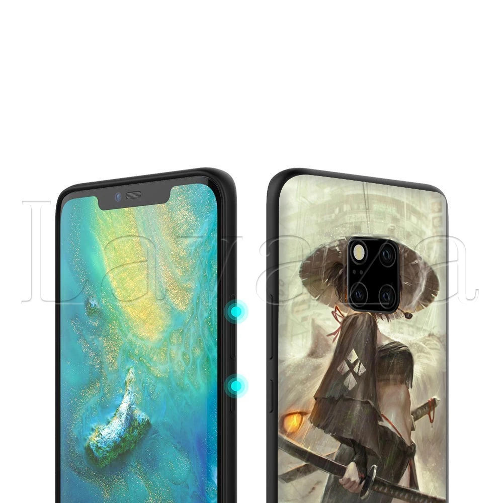 Чехол Lavaza с японским Самураем для Honor Mate 10 20S 6A 7A 7C 7X 8A 8C 8X 9 P9 Lite Pro Y6 Y7 Y9 Prime |