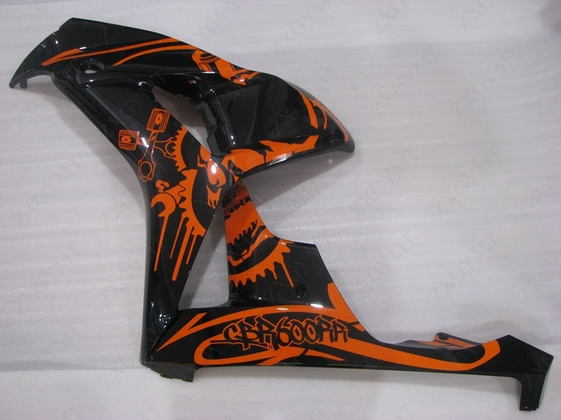 Комплекты обтекателей Fireblade 2006 2007 черный Grafitty кузов CBR1000RR всего тела Наборы