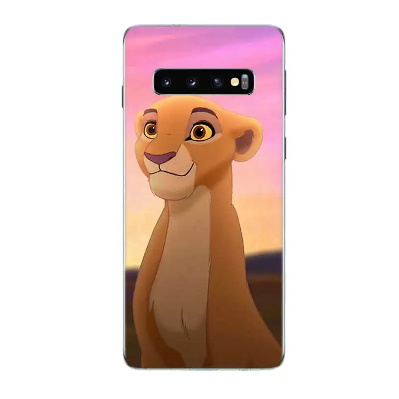 Simba the Lion King Soft Rubber Case For Samsung Galaxy S9 S8 A6 A8 J4 J6 Plus + J8 A7 A9 2018 S7 S6 Edge Note 9 8 10 Pro Cover |