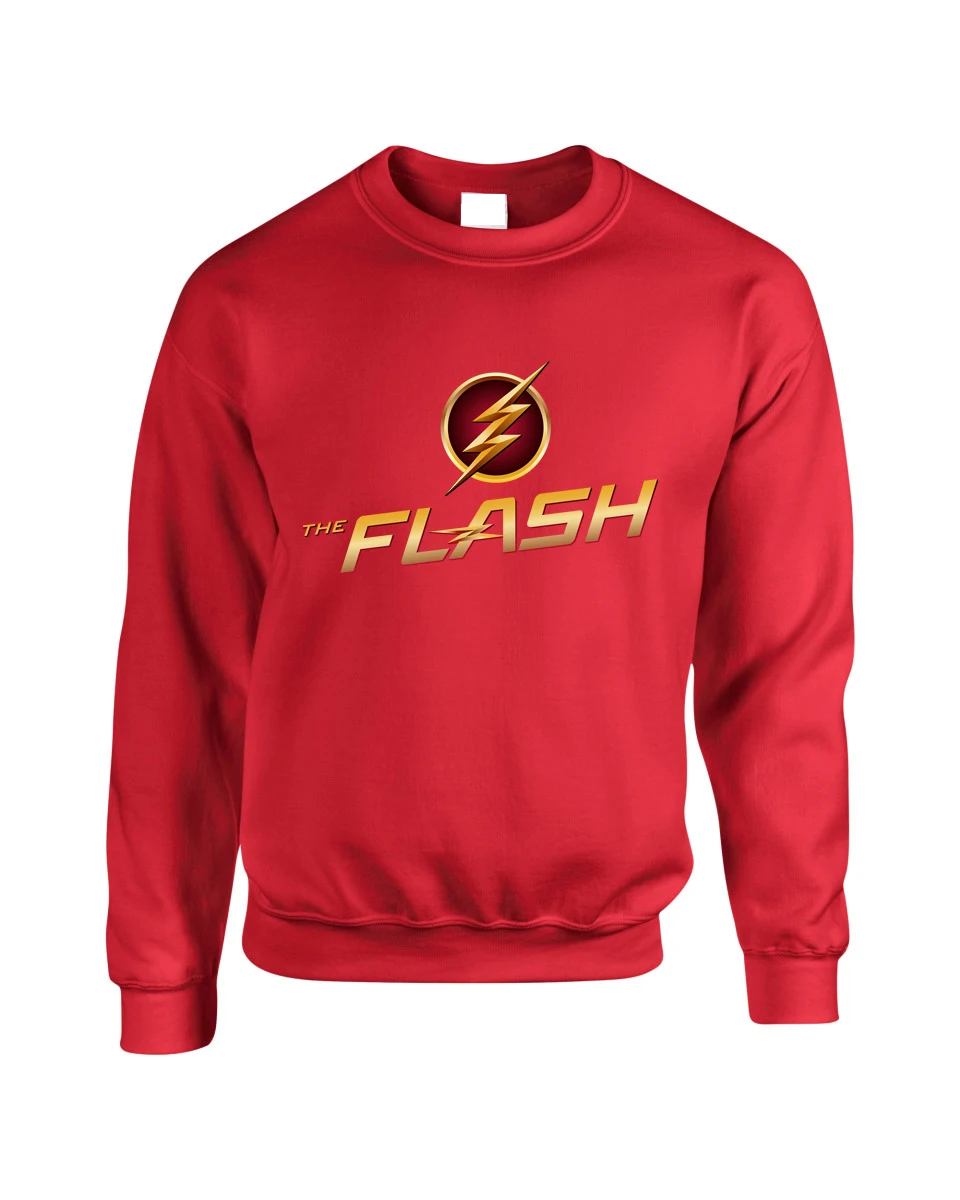 Толстовка с надписью The Flash Star Lab теория джика большого взрыва толстовка уличная