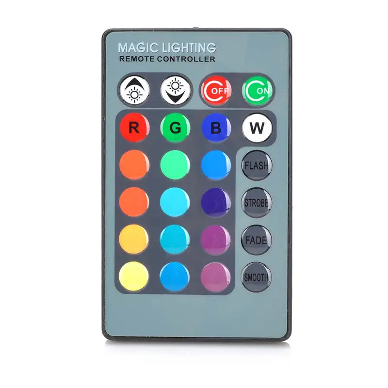 RGB светодиодный светильник E27/GU10/MR16/E14 3 Вт лампада Точечный 16 цветов с ИК пультом