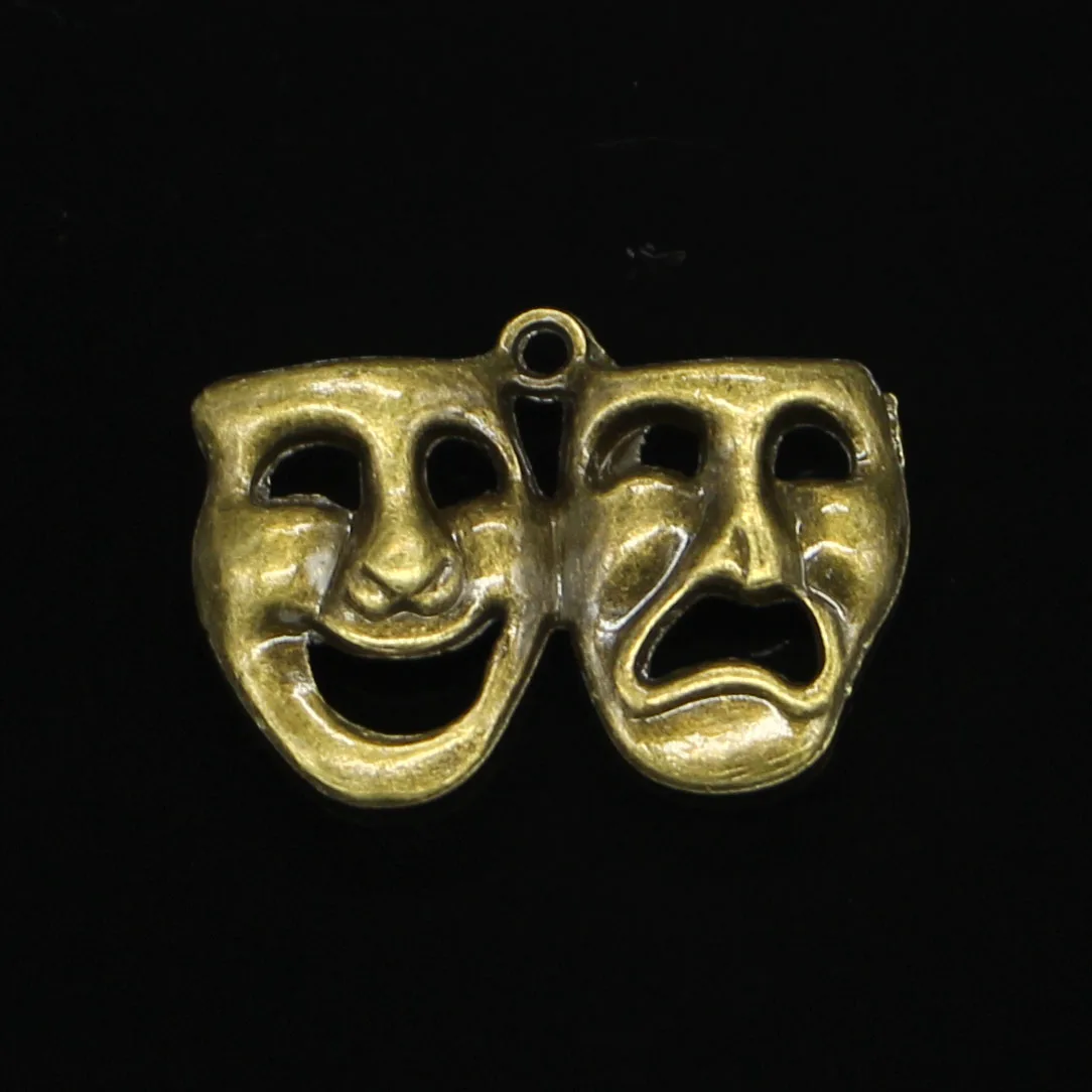 39 шт. антикварных бронзовых морских звезд позолоченный браслет комедия трагедия