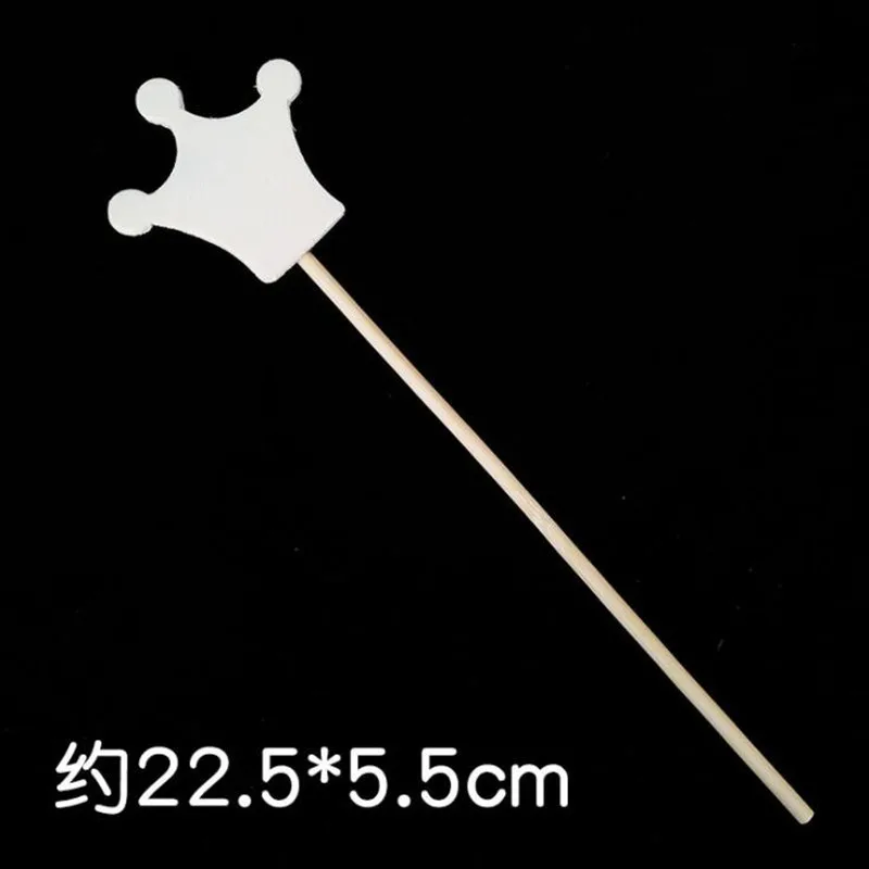 

DIY Handmade Fairy Wands Sticks Kids Girls Princess Graffiti Painting Magic Stick Party home decor birthday