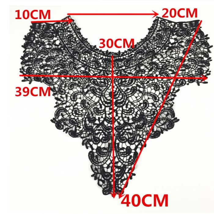 Нашивки ткань воротник отделка аппликация на вырез горловины для