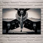 F4U боевой военный фотосамолет фотография для дома гостиная украшение для спальни QX427