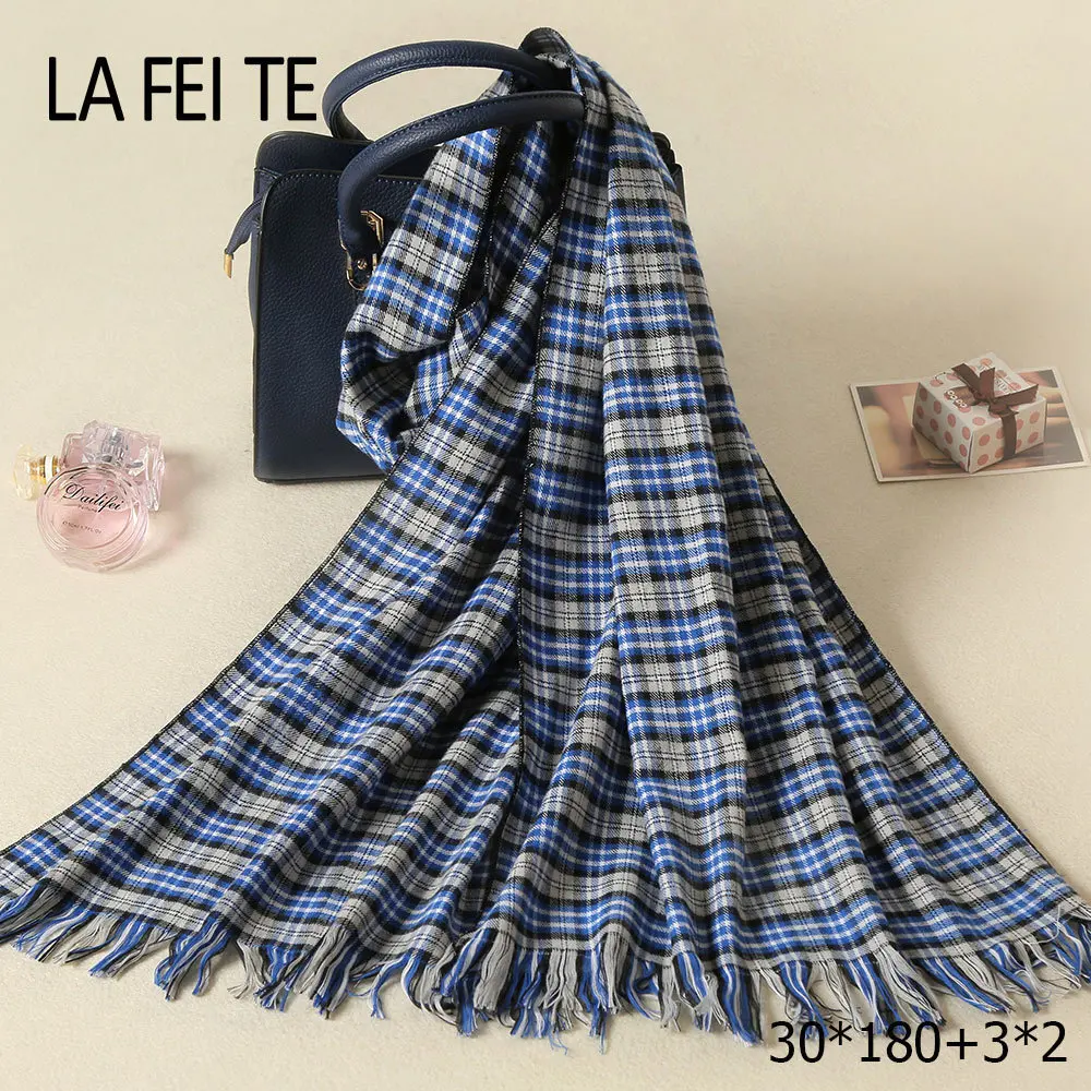 Long Man Scarf Women Kerchief Foulard Femme Stole Shawl Neck Neckerchief Bandana Viscose Hijab Cotton Male Men |