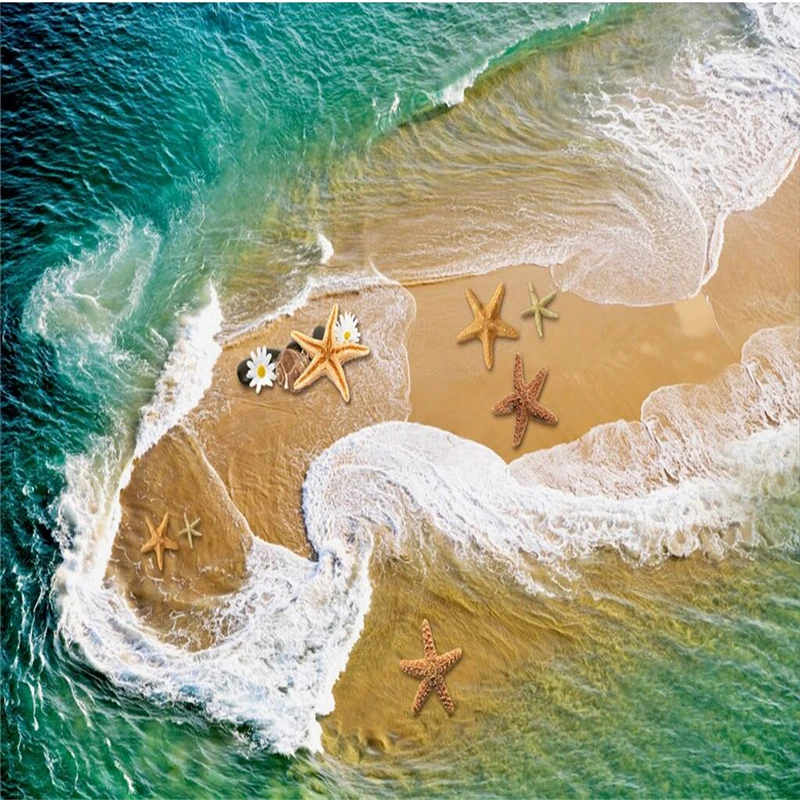 3D 3d пол для украшения морской воды моря гостиной ванной комнаты живопись |
