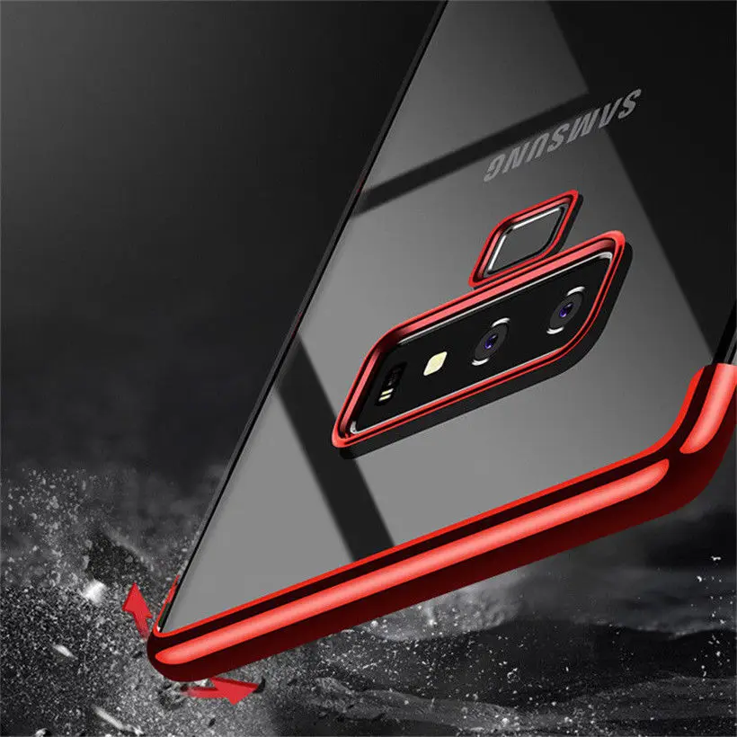 Силиконовый чехол с покрытием для телефона Samsung Galaxy Note 8 9 10 20 S7 S8 S9 S10e S10 S20 S21 Plus Ultra FE