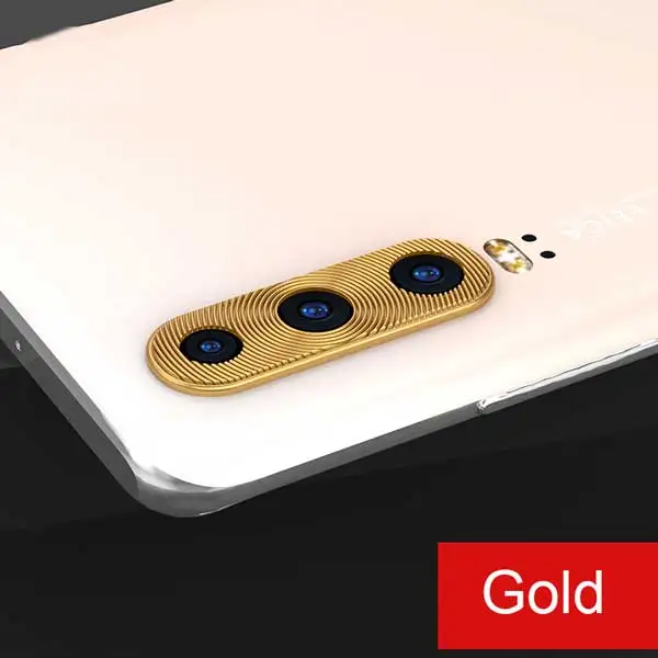 Gold Защита объектива для huawei P30 Pro P20 Lite mate 20 20X чехол металлический объектив камеры защитное кольцо для Honor 20i 20 Pro Чехол - Цвет: Gold