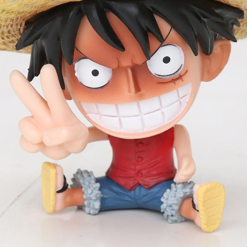 Luffy фигурка One Piece Sanji Roronoa Zoro держатель бутылки вина французский автомобиль