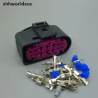 Shhworldsea 10 комплектов 14 контактов Автомобильная фара ксеноновая лампа Разъем Автомобильная ксеноновая розетка фары 1J0973737 для VW Golf MK6 Skoda