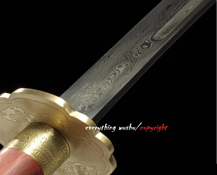 Премиум Wushu широкие мечи китайский меч ушу шаолиньские мечи Niu Wei Dao Ox Tail Sabre