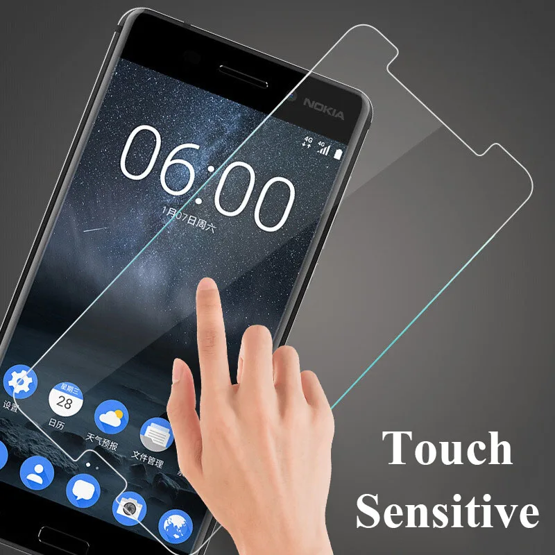 Защитное стекло на Nokia 6 Nokia5 Nokia2 Nokia3 Nokia6 Nokia8 2 3 5 8 Nokio Закаленное пленка Tremp Pelicula es |