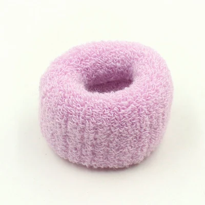 6pcs Light purple AIKE 6 шт./лот, новинка, женские Большие широкие мягкие резинки, держатели для волос, Эластичные аксессуары, резинка для волос, модная - Цвет: 6pcs Light purple