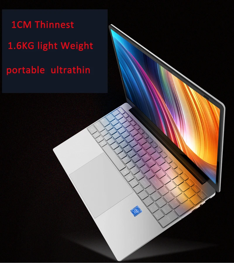 15,6 дюймов 8 ГБ ОЗУ 1 ТБ SSD ноутбук intel Core I3 5-го поколения. 1920*1080 ips HD экран клавиатура с подсветкой игровой ноутбук компьютер