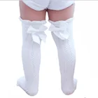 Милые детские колготки и чулки принцессы, хлопковые дышащие колготки и чулки для маленьких девочек на весну и лето, одноразмерные