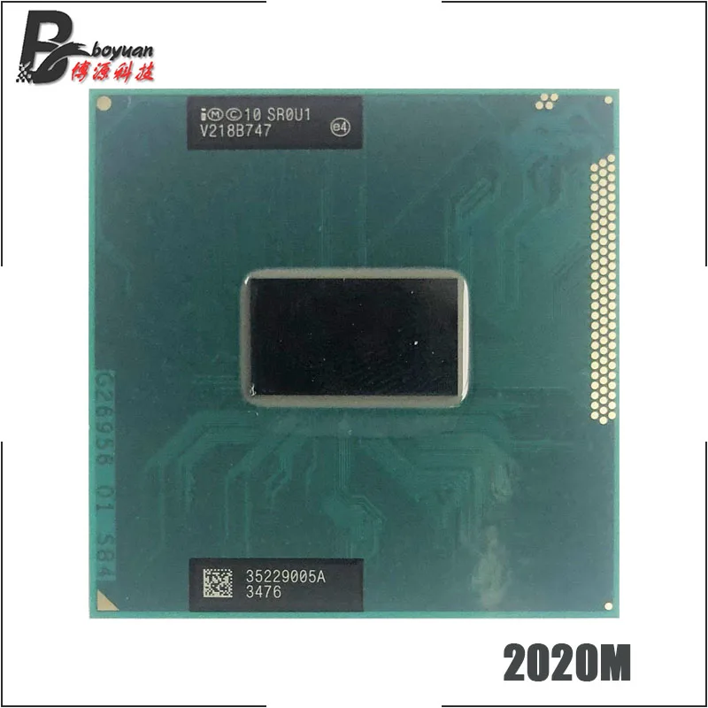 Процессор Intel Pentium 2020M SR0VN SR0U1 SR184 двухъядерный процессор 2 4 ГГц с двумя потоками м 35