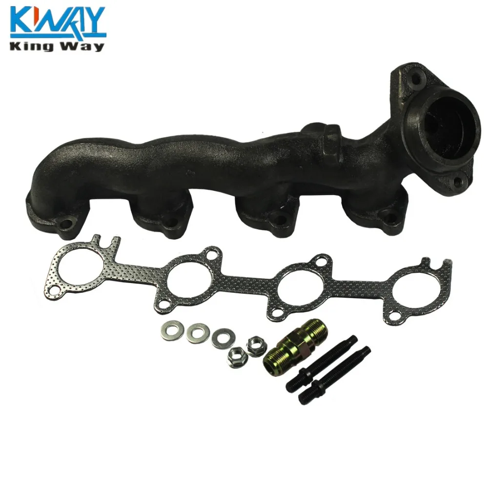 Бесплатная доставка-King Way- Driver Side (LH) выпускной коллектор для 97-98 Ford Expedition F-150 F-250 4.6L