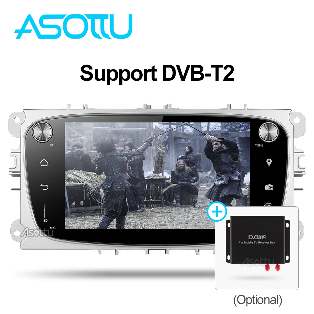 Android 8,1 автомобиль DVD Восьмиядерный для Ford Mondeo C-max Фокус galaxy S-max автомобиль dvd gps радио Видео плеер в тире dvd 1024*600
