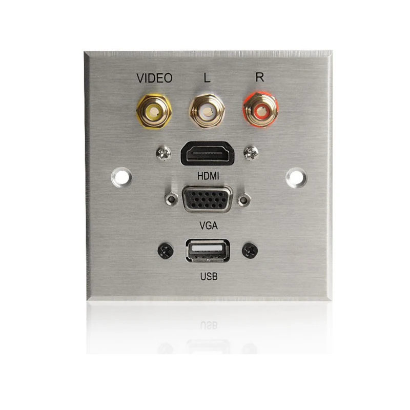 AC100 240V розетки высокое качество алюминиевый сплав панель электрическая розетка
