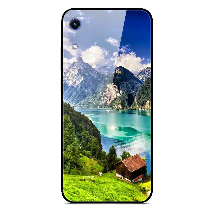 31 K JAT-LX1 для huawei Honor 8A 6,09 дюймов, стеклянный зеркальный жесткий чехол для телефона huawei Honor 8A, чехол для Honor8A 8 A A8, закаленное - Цвет: 31