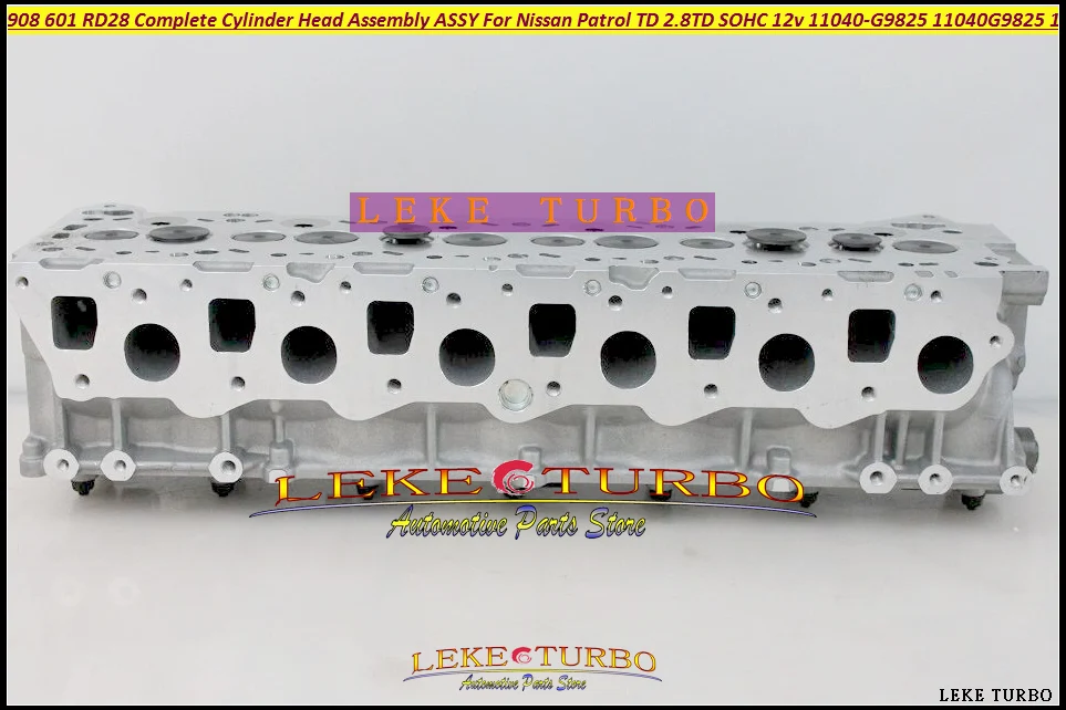 908 601 RD28 головки цилиндров в полной сборке ASSY для Nissan патруль 2.8TD SOHC 12v 11040 G9825 11040G9825