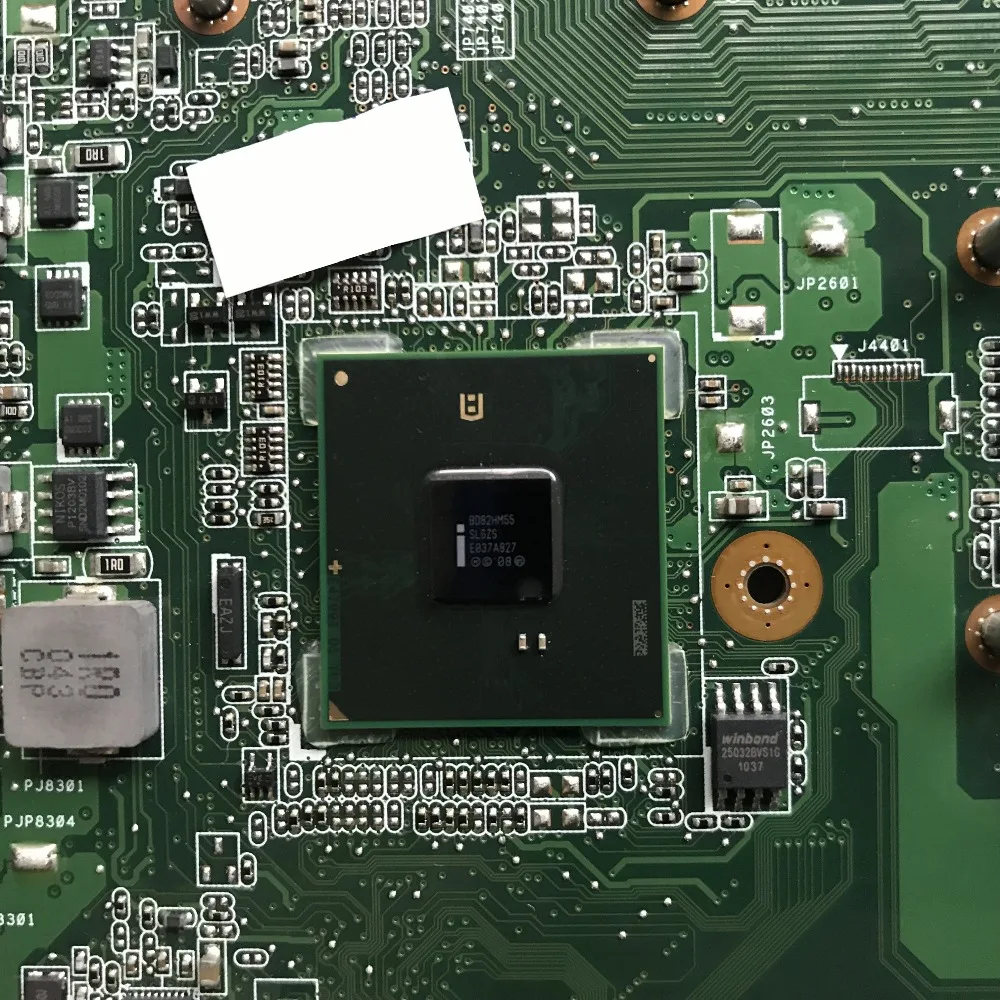 Для ASUS N53JQ материнская плата для ноутбука N53JG REV-2 2 Поддержка i7 процессор GT425M 1G GPU 4