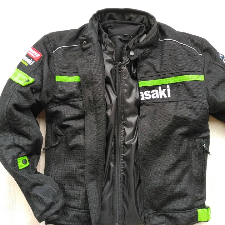 Высокое качество! Мотоцикл Куртки для Kawasaki мотокросс горный велосипед куртка с защитой